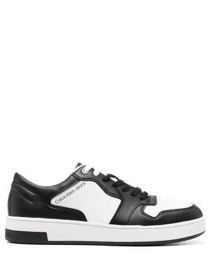 Calvin Klein Jeans panelled low-top sneakers - White