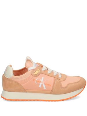 Calvin Klein Jeans Runner panelled sneakers - Orange