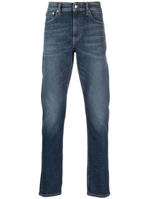 Calvin Klein Jeans straight-leg washed jeans - Blue