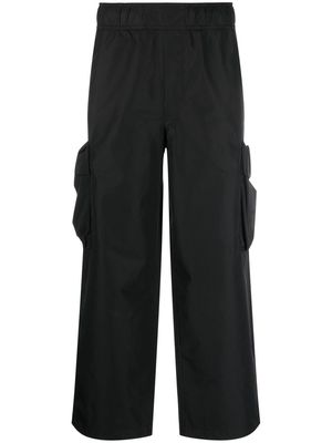 Calvin Klein Jeans technical cropped cargo trousers - Black