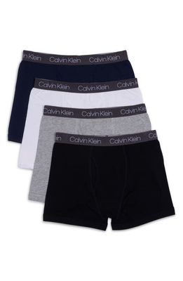 Calvin Klein Kids' Assorted 5-Pack Boxer Briefs in Blk Arch/hg/wht/blk Iris/cstlr