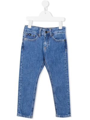Calvin Klein Kids Dad tapered-leg jeans - Blue
