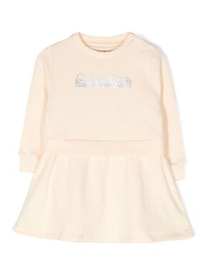 Calvin Klein Kids Jurkjes organic cotton dress - Neutrals