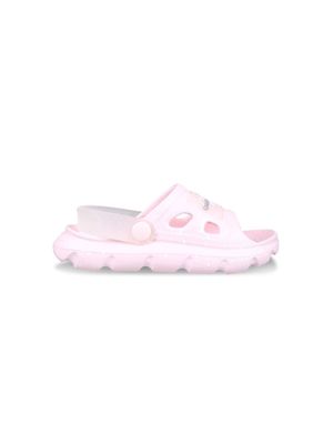 Calvin Klein Kids logo-print slingback sandals - Pink