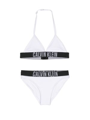 Calvin Klein Kids stretch-design bikini - White