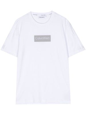 Calvin Klein logo-detail cotton T-shirt - White