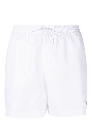 Calvin Klein logo-detail swim shorts - White