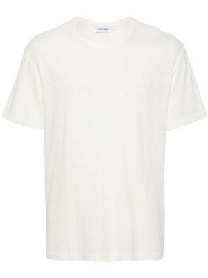 Calvin Klein logo-detail T-shirt - White