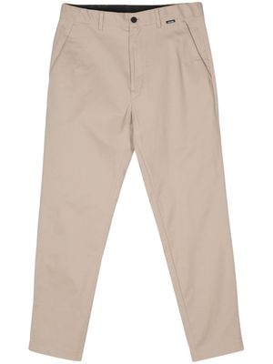 Calvin Klein logo-detail tapered trousers - Neutrals
