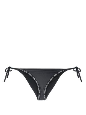 Calvin Klein logo-embellished bikini bottoms - Black