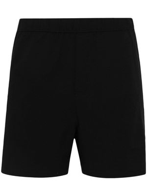 Calvin Klein logo-embroidered shorts - Black