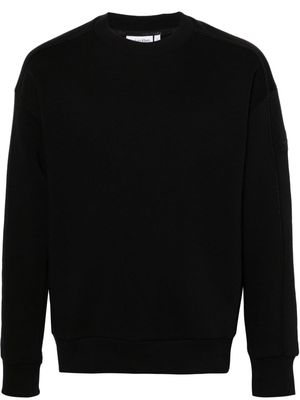 Calvin Klein logo-patch sweatshirt - Black