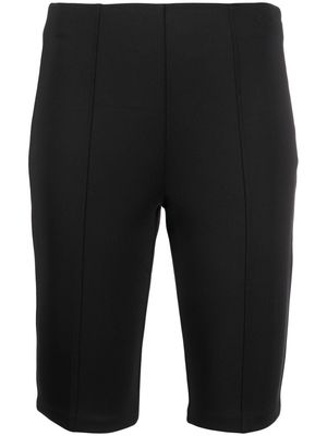 Calvin Klein logo-print bike shorts - Black