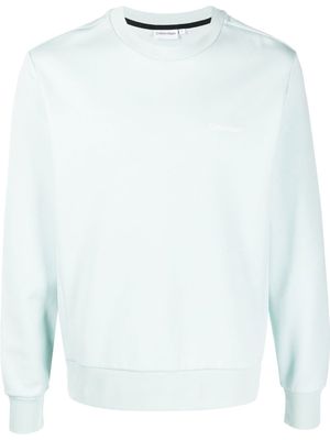 Calvin Klein logo-print detail sweatshirt - Green