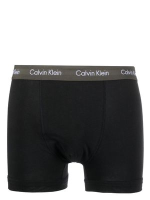 Calvin Klein logo-waistband boxer shorts - Black