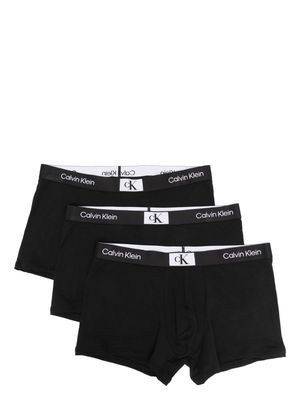 Calvin Klein logo-waistband boxers set - Black