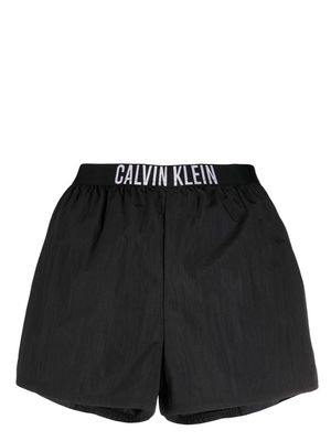 Calvin Klein logo waistband shorts - Black
