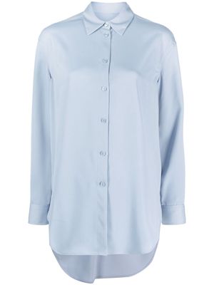 Calvin Klein long-sleeve buttoned shirt - Blue