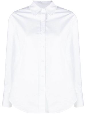 Calvin Klein long-sleeve cotton shirt - White
