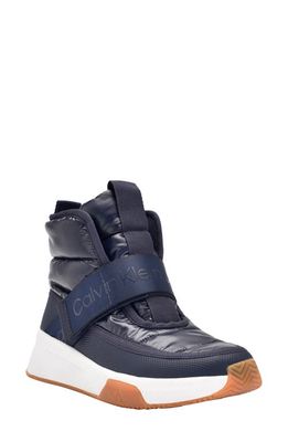 Calvin Klein Mabon High Top Sneaker in Dark Blue