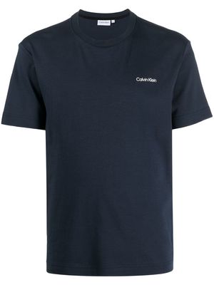 Calvin Klein micro-logo T-shirt - Blue