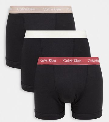 Calvin Klein Modern Cotton 3-pack trunks in multi - Exclusive to ASOS