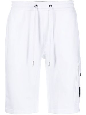 Calvin Klein multi-pocket cotton Bermuda shorts - White