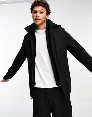 Calvin Klein overcoat in black