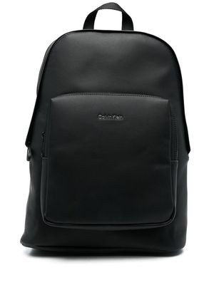 Calvin Klein patch-pocket backpack - Black