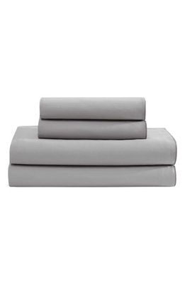Calvin Klein Pearl Edge 300 Thread Count Sateen Sheet Set in Grey