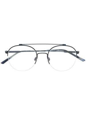 Calvin Klein pilot-frame glasses - Blue