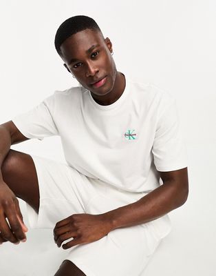 Calvin Klein Pride lounge t shirt in white
