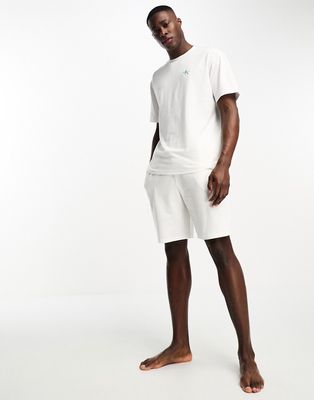 Calvin Klein Pride shorts in white