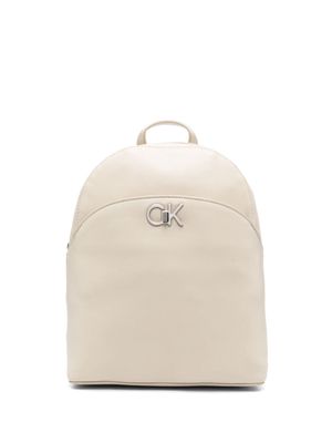 Calvin Klein Re-lock Domed backpack - Neutrals