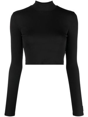 Calvin Klein roll-neck cut-out jumper - Black