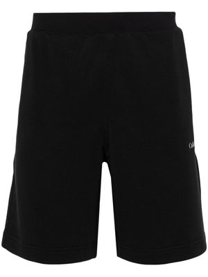 Calvin Klein rubberised-logo shorts - Black