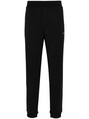 Calvin Klein rubberised-logo track pants - Black