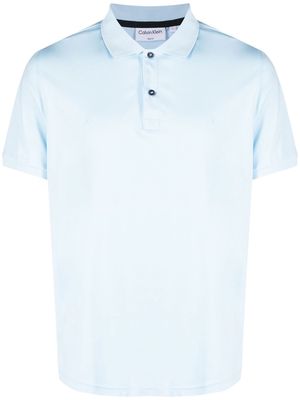 Calvin Klein short sleeve polo shirt - Blue