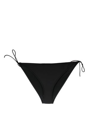 Calvin Klein side-ties triangle bikini - Black