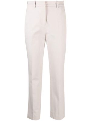 Calvin Klein slim-cut tailored trousers - Grey