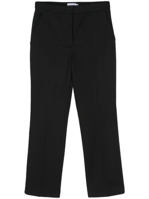 Calvin Klein slim-fit cotton trousers - Black