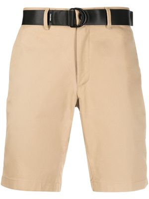 Calvin Klein slim-fit twill shorts - Neutrals