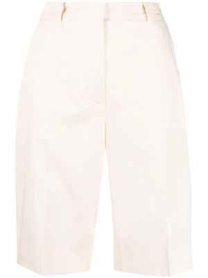 Calvin Klein tailored cotton shorts - Neutrals