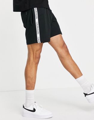 Calvin Klein terry shorts in black