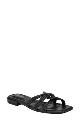 Calvin Klein Tianela Slide Sandal in Black