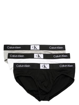 Calvin Klein Underwear 3-pack logo-waistband briefs - Multicolour