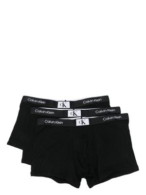 Calvin Klein Underwear 3-pack stretch-cotton briefs - Black