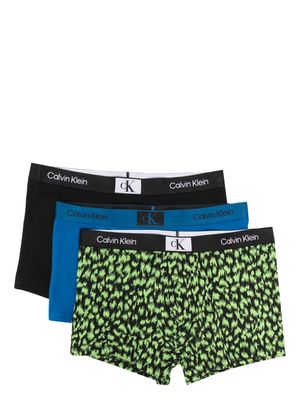 Calvin Klein Underwear 3-pack stretch-cotton briefs - Blue