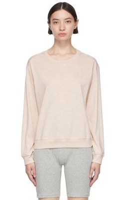Calvin Klein Underwear Beige Cotton Sweatshirt