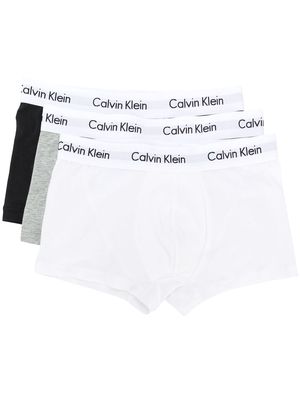 Calvin Klein Underwear logo boxers 3 pack - White